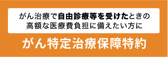 がん特定治療保障特約